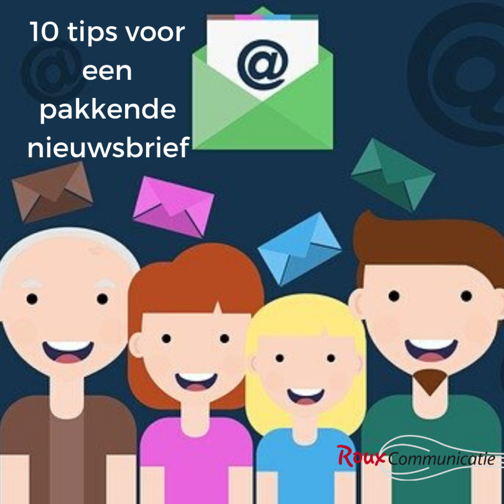 10 tips voor een pakkende nieuwsbrief