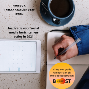boost je omzet inhaakkalender horeca