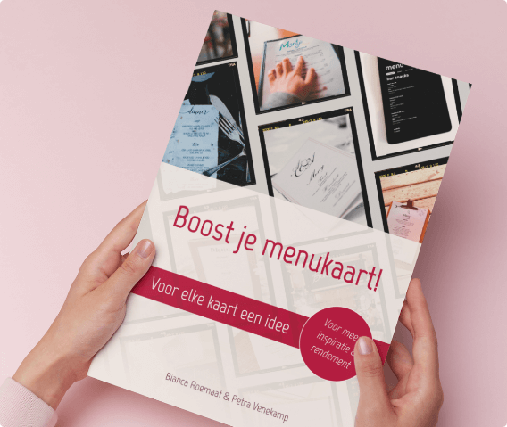 Wie is Bianca Roemaat? Ze heeft 2 boeken over de menukaart geschreven Wat maakje me nu?! en Boost je menukaart!